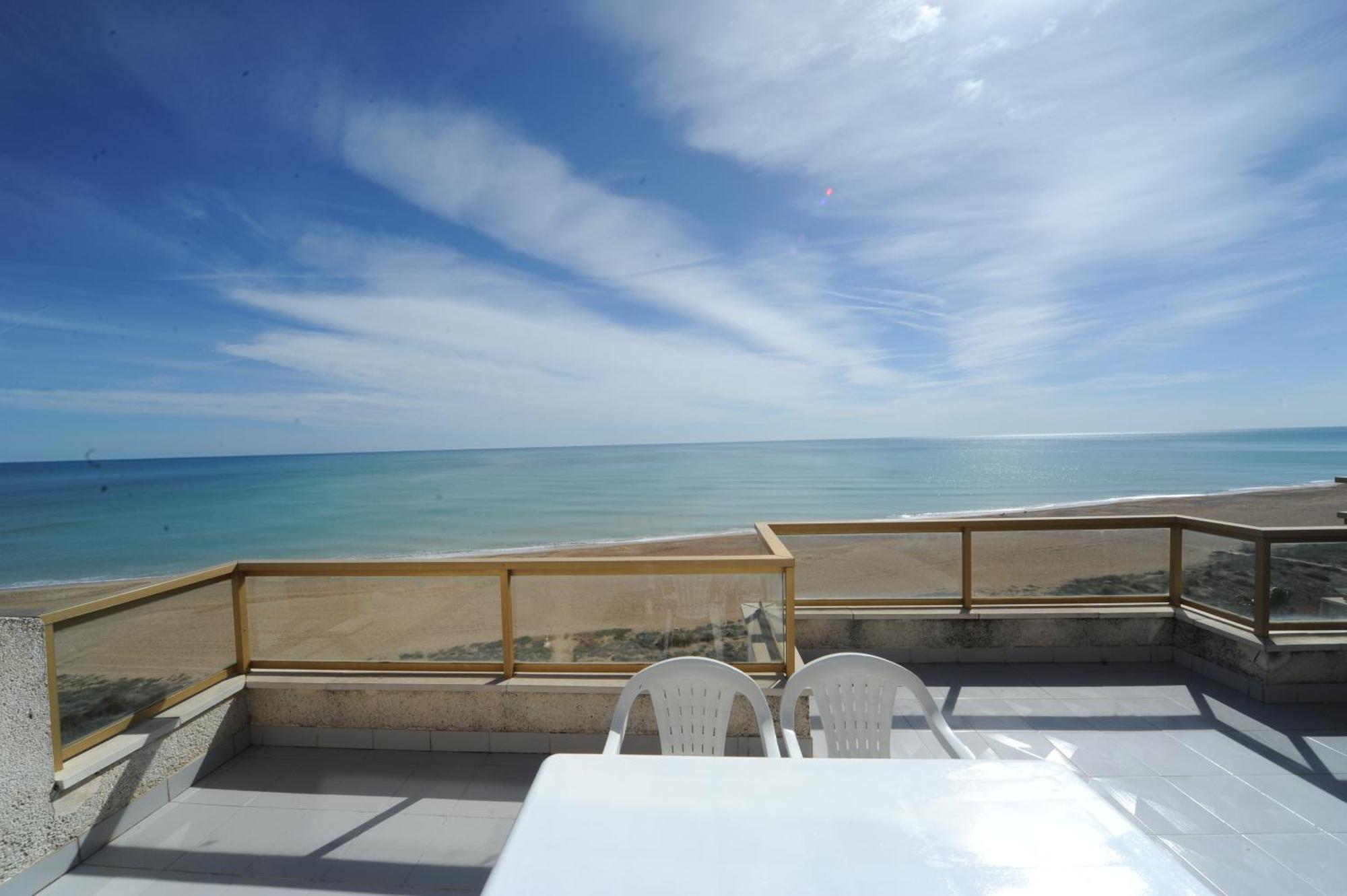 Mediterraneo Vista Mar Orangecosta Peniscola Bagian luar foto